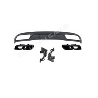 C63  AMG Look Diffuser for Mercedes Benz C-Class W205 / S205 (Standard)