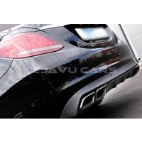 C63  AMG Look Diffuser voor Mercedes Benz C-Klasse W205 / S205 (Standaard)