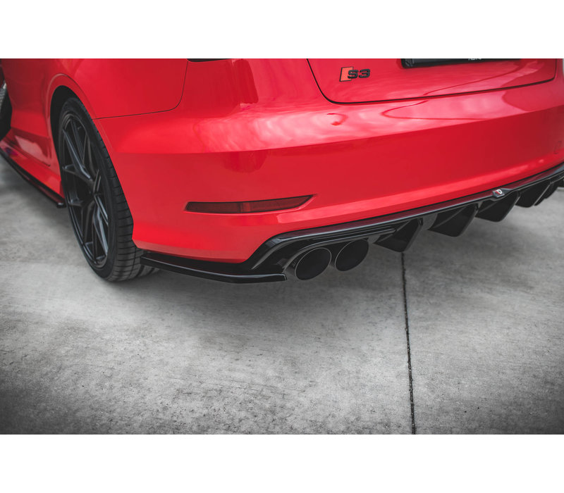 Rear Side splitter for Audi A3 8V S line / S3