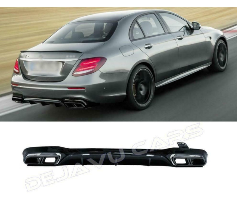 E63 AMG Look Diffuser voor Mercedes Benz E Klasse W213 S213