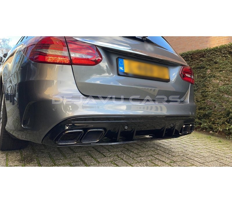 C63S  AMG Look Diffusor für Mercedes Benz C-Klasse W205 / S205