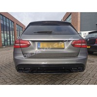 C63 S AMG Look Diffuser for Mercedes Benz C Class W205 / S205