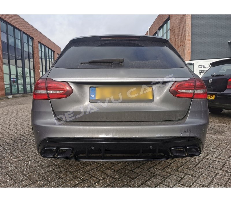 C63S  AMG Look Diffuser for Mercedes Benz C-Class W205 / S205