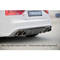 S5 Look Diffuser for Audi A5 8T Coupe / Cabrio S line / S5