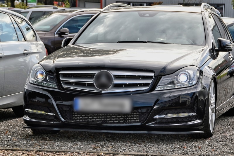 Front Splitter für Mercedes Benz C-Klasse W204 S204 C204 Standard 