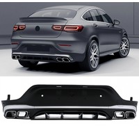 GLC 63 AMG Look Diffuser for Mercedes Benz GLC C253 Coupe Facelift