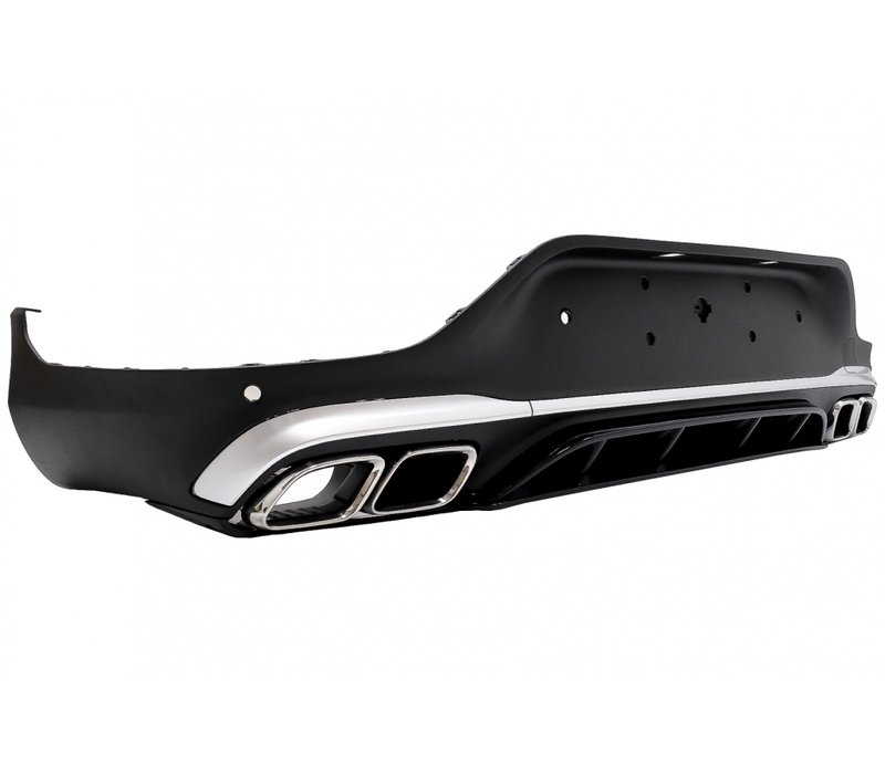 GLC63 AMG Look Diffuser voor Mercedes GLC Coupe Facelift