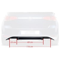 R Look Diffuser voor Volkswagen Golf 7