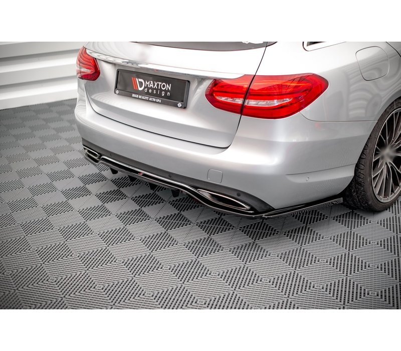 Rear Splitter for Mercedes Benz C-Class W205 / S205 (STANDARD)