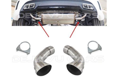 OEM Line ® Abgas Verbindungsrohre für umbau auf A45 AMG / CLA45 AMG Look