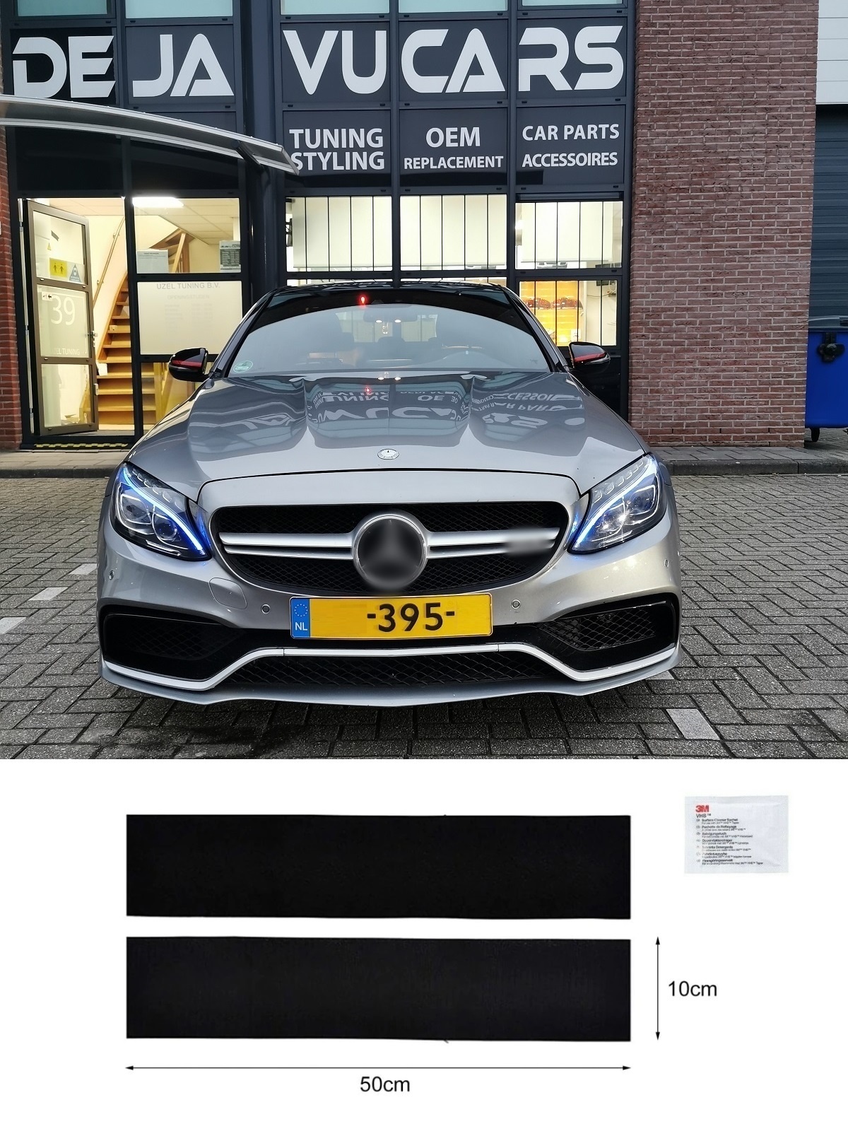 Car Invisible Adhesive License Plate Holder Auto Frameless Number