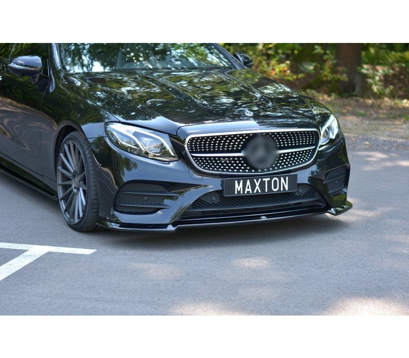 Front splitter V.2 for Mercedes Benz E Class COUPE / CABRIOLET AMG-LINE / 53 AMG
