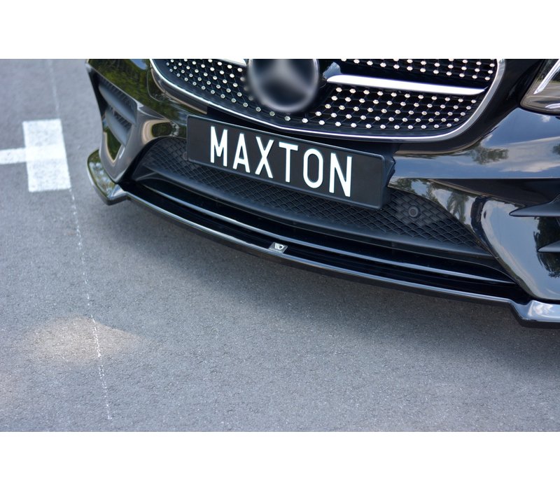 Front splitter V.2 for Mercedes Benz E Class COUPE / CABRIOLET AMG-LINE / 53 AMG