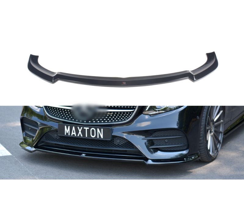 Front splitter V.2 for Mercedes Benz E Class COUPE / CABRIOLET AMG-LINE / 53 AMG