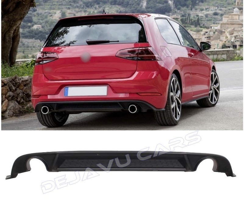 GTI Look Diffusor für Volkswagen Golf 7.5 Facelift