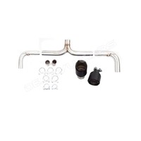 GTI Look Sport Exhaust System + Diffuser for Volkswagen Golf 7.5 Facelift / GTI / GTD / GTE / R-Line