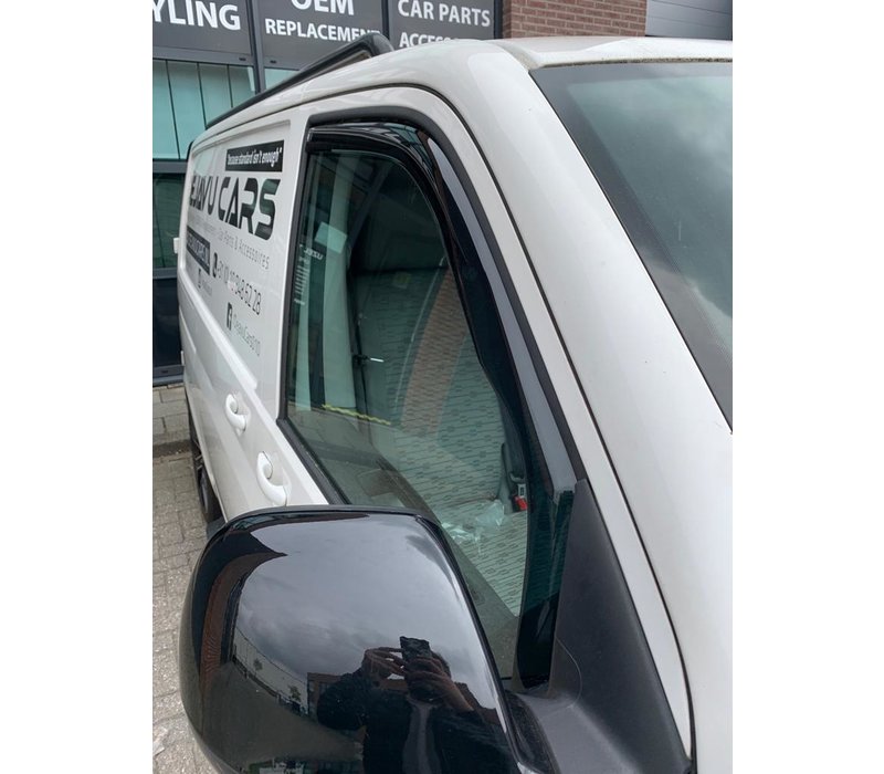 M MOTOS Windschermen Voor Volkswagen Transporter T5 (2003-2015) - Zijwind Deflectoren, Aerodynamisch Design | Eenvoudige Montage, Geluidsreductie