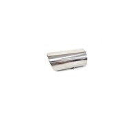 Universal Sport Look Exhaust tips Chrome round oblique