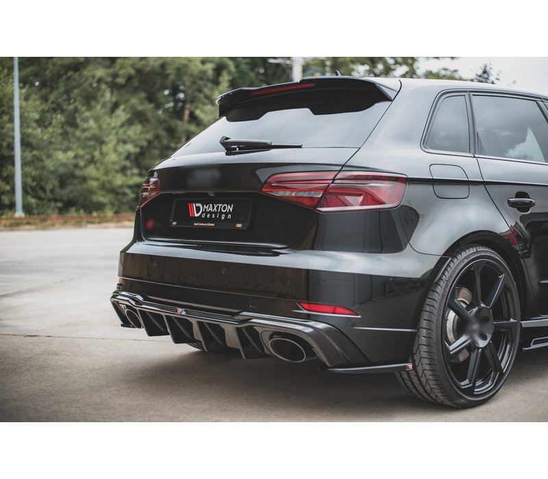 Aggressive Diffuser V.2 voor Audi RS3 8V Sportback Facelift