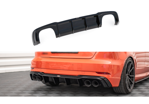 Maxton Design Aggressive Diffuser V.2 for Audi RS3 8V Sportback Facelift