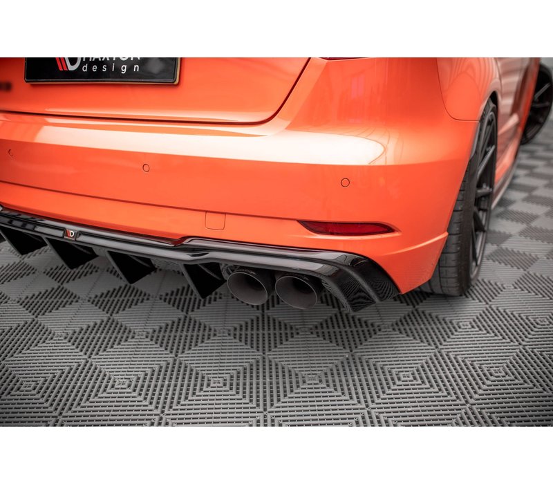 Aggressive Diffuser V.2 voor Audi RS3 8V Sportback Facelift