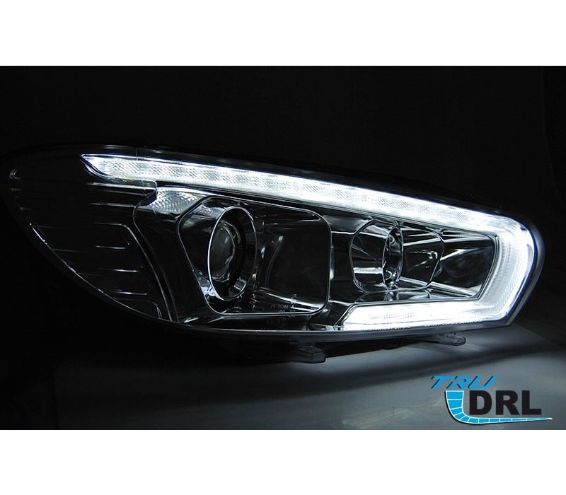 Dynamic LED Headlights Bi Xenon look for Volkswagen Scirocco 3