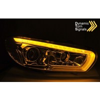 Dynamic LED Headlights Bi Xenon look for Volkswagen Scirocco 3