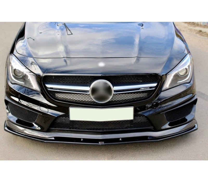 Front splitter voor Mercedes Benz CLA45 AMG C117 (PREFACE)