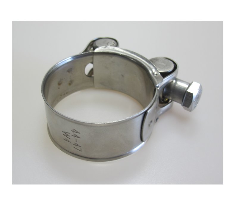 Heavy Duty Exhaust clamp W4 Wide band clamp | Ø 44-47mm | Ø 48-51mm | Ø 52-55mm | Ø 56-59mm | Ø 60-63mm | Ø 64-67mm