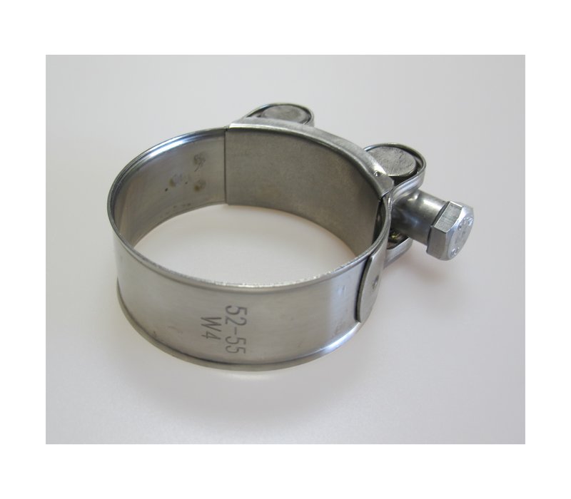 Heavy Duty Exhaust clamp W4 Wide band clamp | Ø 44-47mm | Ø 48-51mm | Ø 52-55mm | Ø 56-59mm | Ø 60-63mm | Ø 64-67mm