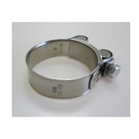 Heavy Duty Exhaust clamp W4 Wide band clamp | Ø 44-47mm | Ø 48-51mm | Ø 52-55mm | Ø 56-59mm | Ø 60-63mm | Ø 64-67mm
