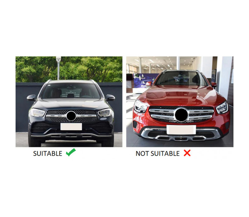 Panamericana Look Front Grill voor Mercedes GLC-Klasse X253