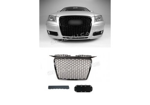 OEM Line ® RS3 Look Kühlergrill Hochglanz schwarz Black Edition für Audi A3 8P