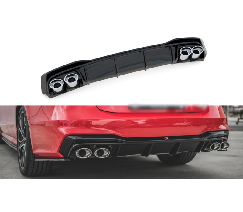 Aggressive Diffuser for Audi A7 C8 S line