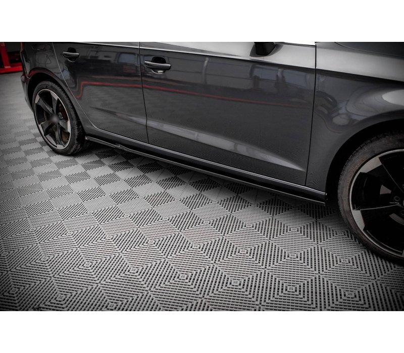 Side skirts Diffuser for Audi A3 8V Sportback