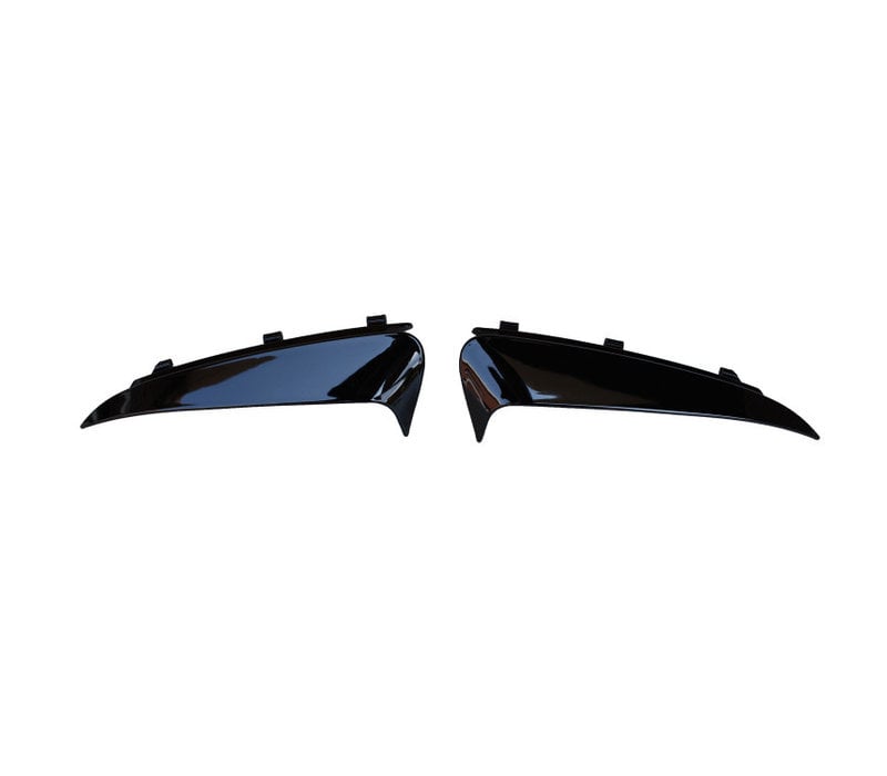 Aero AMG Look Rear bumper fins flaps Mercedes Benz C Class W205 AMG Line