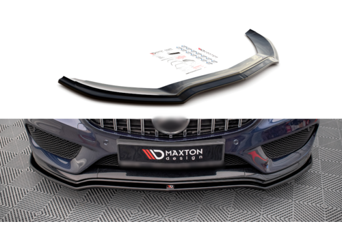 Maxton Design Front Splitter V.1 for Mercedes Benz C-Klasse W205 AMG Line / C43 AMG