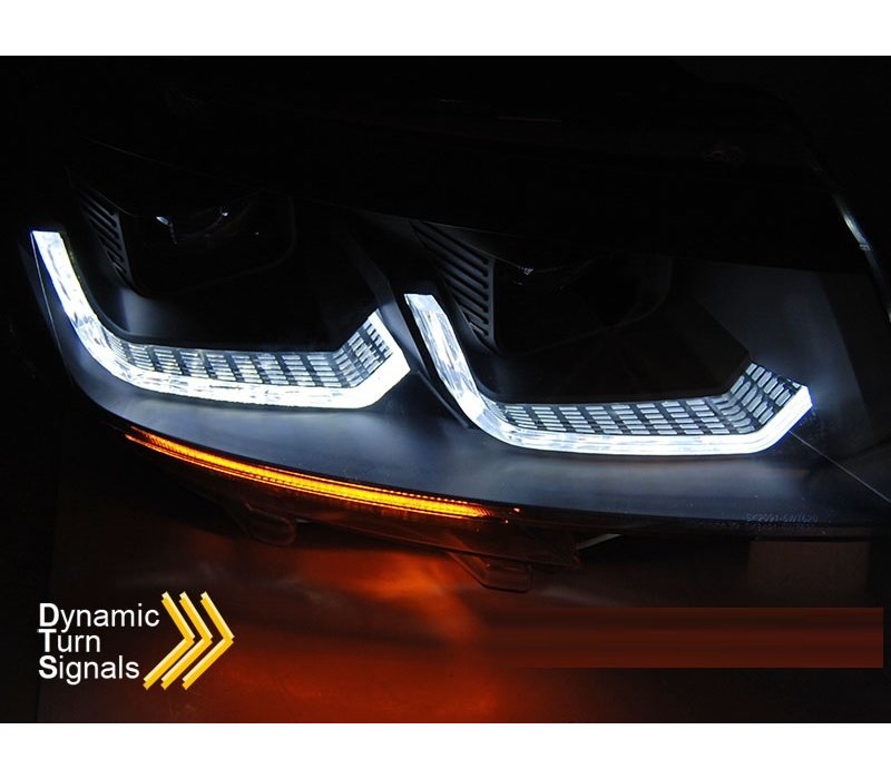 Xenon Look Dynamic LED Headlights for Volkswagen Transporter T6.1