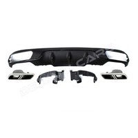E63 AMG Look Diffuser voor Mercedes Benz E-Klasse W213 /S213