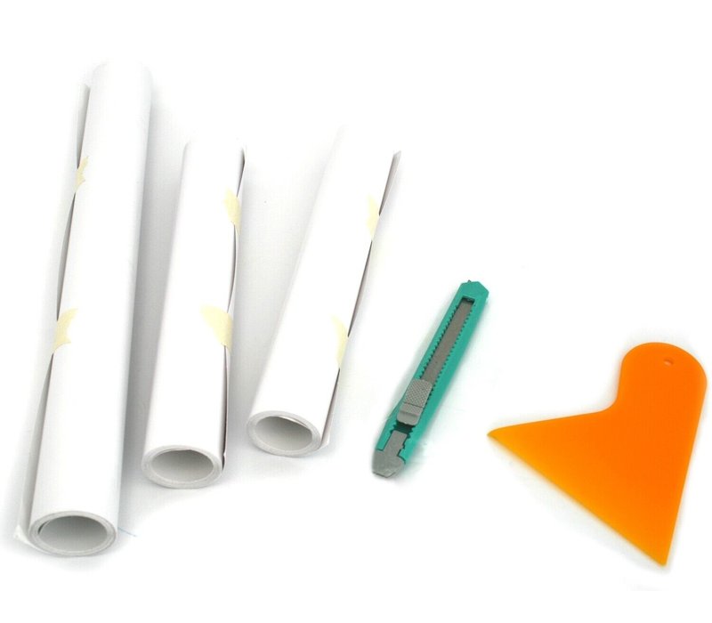 Car paint protection film set / Stone chip protection film set