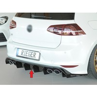 Aggressive Diffusor für Volkswagen Golf 7 R / R line