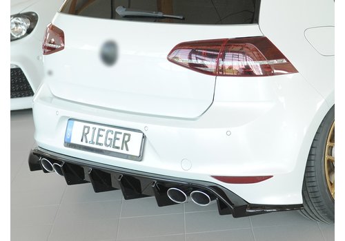 Rieger Tuning Aggressive Diffusor für Volkswagen Golf 7 R / R line