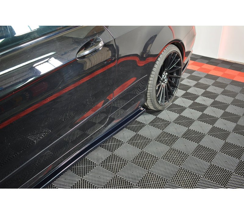 Side Skirts Diffusor für Mercedes Benz E Klasse W207 Coupe AMG Line