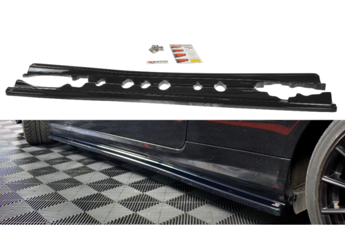 Maxton Design Side Skirts Diffusor für Mercedes Benz E Klasse W207 Coupe AMG Line