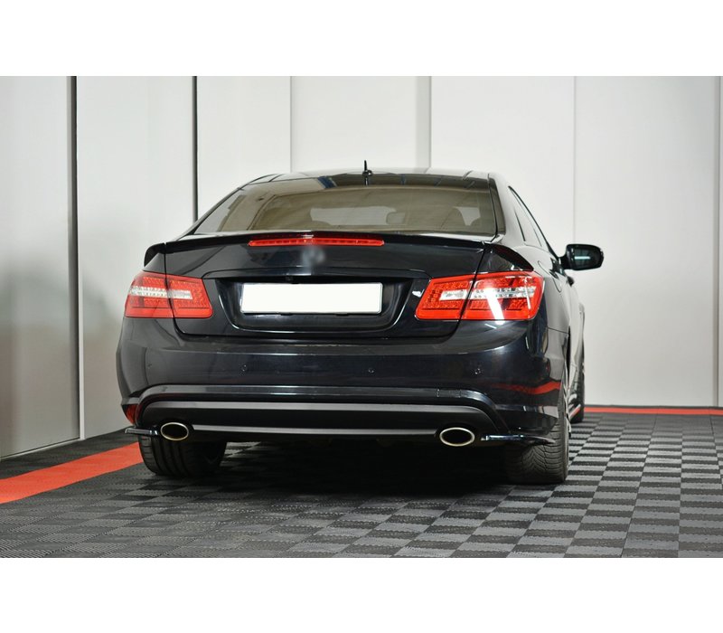 Rear Splitter voor Mercedes Benz E Klasse W207 Coupe AMG Line