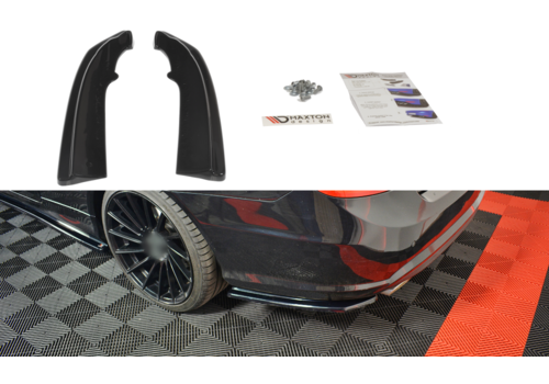 Maxton Design Rear Splitter voor Mercedes Benz E Klasse W207 Coupe AMG Line