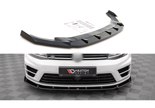 Maxton Design Front Splitter V.4 voor Volkswagen Golf 7 R /  R line