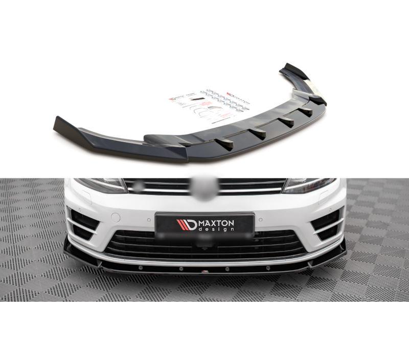 Front Splitter V.4 for Volkswagen Golf 7 R /  R line