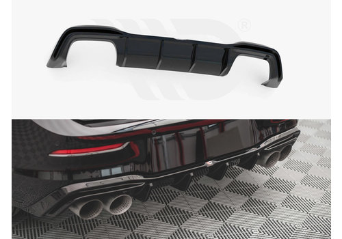 Maxton Design Aggressive Diffuser V.2 for Volkswagen Golf 8 R