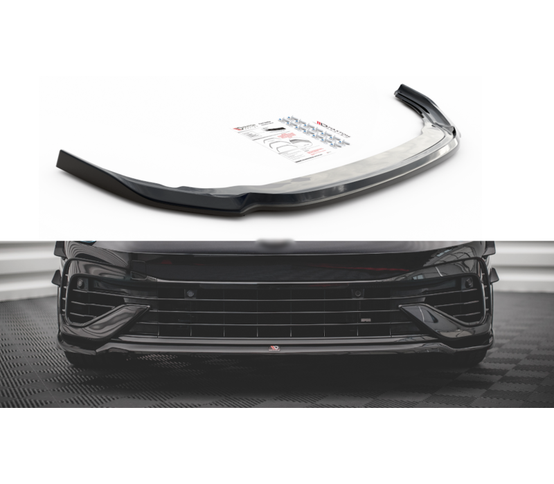 Front Splitter V.6 for Volkswagen Golf 8 R